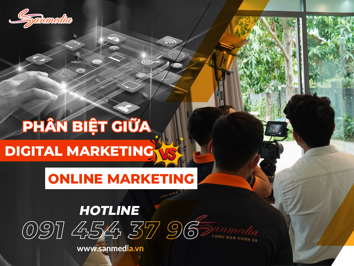 How Are Online Marketing And Digital Marketing Similar And Different?