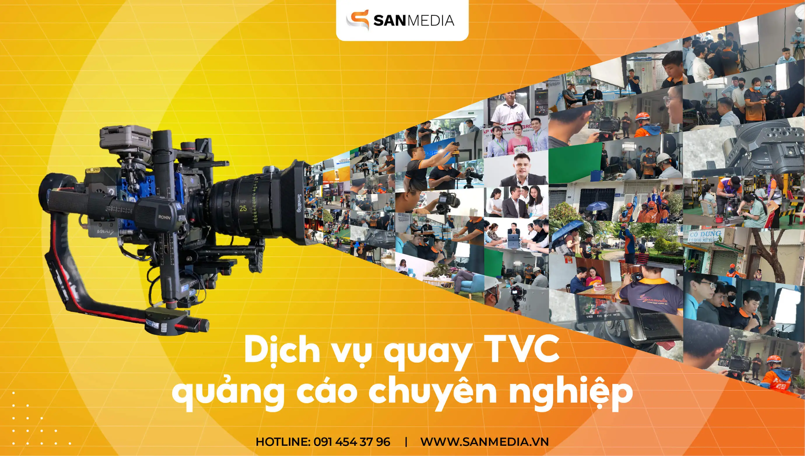 Professional advertising TVC filming service - SanMedia